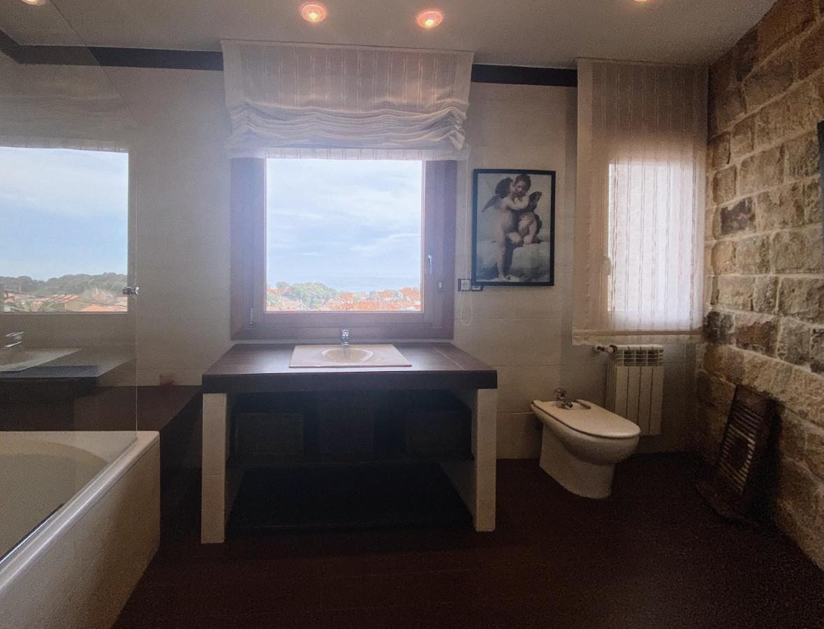 La Jarocha, Casa Con Vistas Al Mar En Pechon Villa ภายนอก รูปภาพ