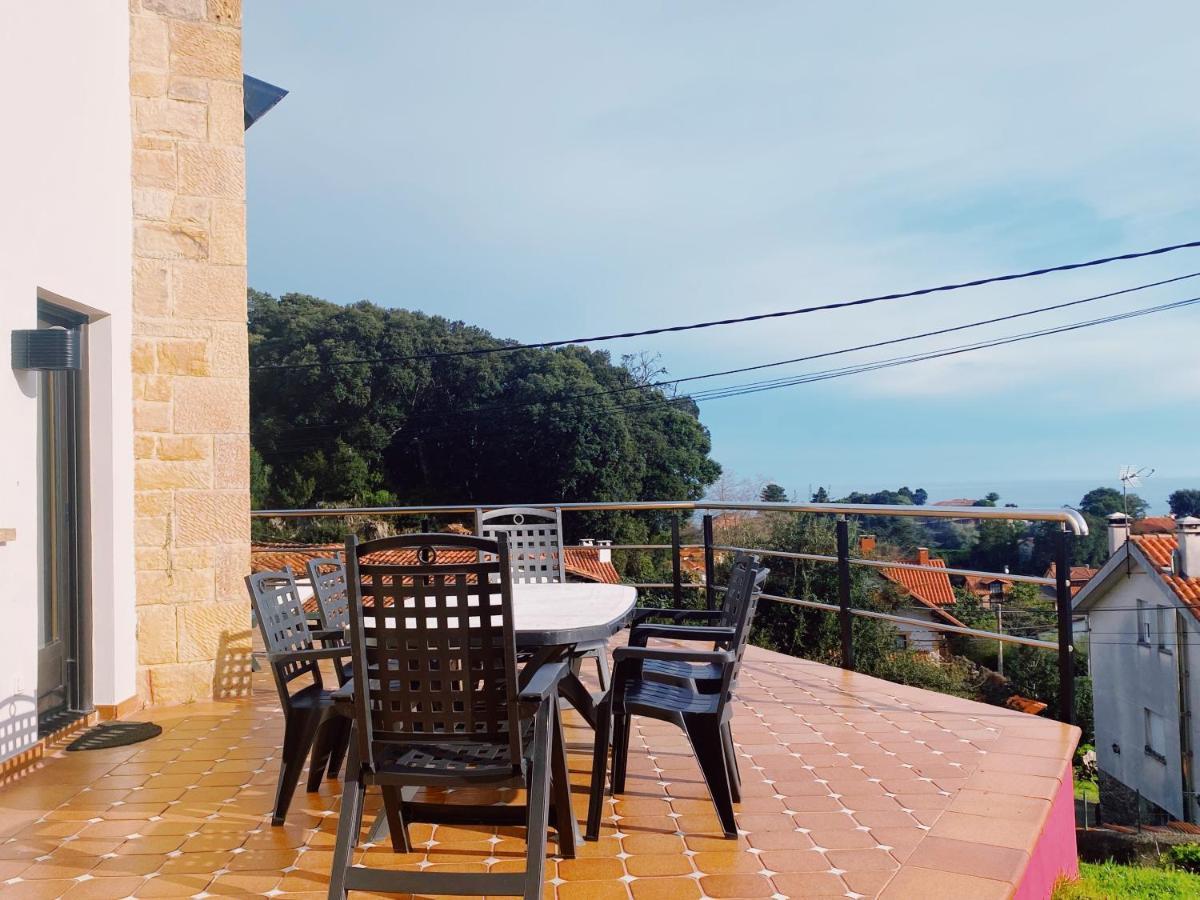 La Jarocha, Casa Con Vistas Al Mar En Pechon Villa ภายนอก รูปภาพ